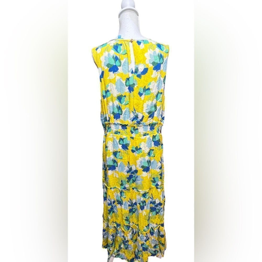 DRAPER JAMES RSVP Clip-Dot Tiered Maxi Dress -XXL - Picture 6 of 7